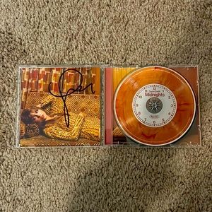 midnights album signed by Taylor Swift